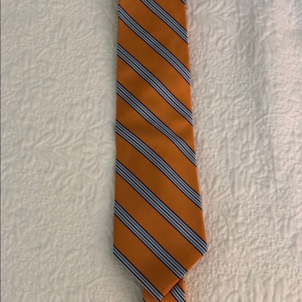 Jos a bank orange tie. Great condition